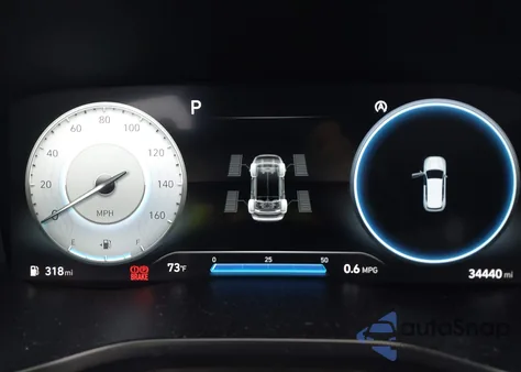 2023 Hyundai Santa Fe Calligraphy from USA, damaged, VIN 5NMS5DAL1PH506750